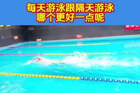 每天游泳跟隔天游泳哪个更好一点呢#游泳训练 #为快乐而生活