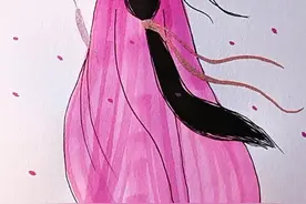 古风人物绘画 #简笔画教程 #简笔画 #跟着抖音学画画 #绘画 #零基础学画画视频封面