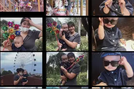 从未想过我的心可以溢满如此多的爱，直到我成为母亲的那一天