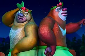 熊大熊二穿女装，你觉得哪个更可爱？