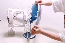 金羚楼顶扇安装#天花吊顶风扇#360度旋转摇头