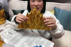 金山的组装折法#非物质文化遗产手工制作 #我的手工作品视频封面