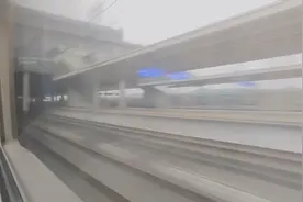 G5343贵阳北-六盘水CRH380D重联以290km沪昆正线通过贵安站视频封面