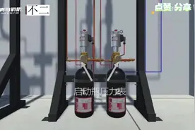 管网式七氟丙烷灭火系统3D动画原理#消防设施操作员视频封面