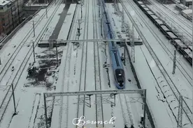 焦作 高铁站和即有火车站的一体化 分别坐落在南北广场