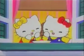 hellokitty动漫连载更新-梦幻姐妹👭 #动画片 #童年回忆 #动漫