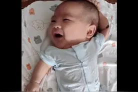 戏精宝宝一秒变脸#人类幼崽成长记 #可爱到爆炸💥 #萌娃视频封面