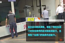 防汛备汛应急预案演练#物业服务 #最美物业人 #服务至上视频封面