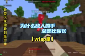 #我的世界 #手柄 为什么敌人的手总是比你长？～wtap～视频封面