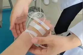 记录一下第一次扎针#护士 #扎针 #记录这一刻 #静脉输液