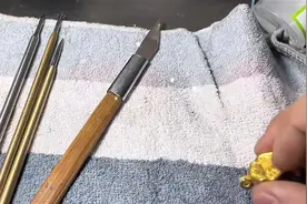 定制黄金嘎乌盒#开眼界了 #原创珠宝设计 #珠宝首饰视频封面