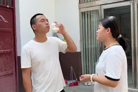梦阳说媳妇喝的是母牛奶，媳妇瞬间懵了，还说