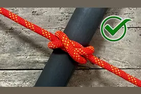 趣味绳结打法 一起来学习吧！#绳子系法 #实用绳结 #双头绳结打法