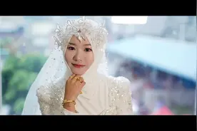 #回族婚礼 #回族新娘  你知道为什么回族要带头巾吗？