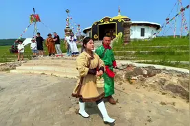 内蒙古·乌兰布统——影视基地（蒙古族服装时装秀）。#难得一见视频封面