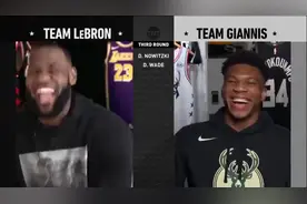 【詹韦】2019NBA全明星选人环节詹姆斯选韦德