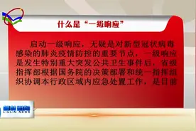 什么是“一级响应”视频封面