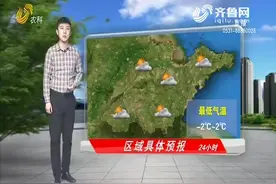 山东多云转晴，鲁西北、半岛内陆地区最低温-2℃，其他地区2℃视频封面