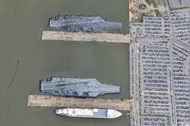 卫星看看美国最大的航母基地——诺福克军港视频封面