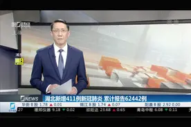 湖北新增411例新冠肺炎确诊病例，新增病亡115例，最增出院1451例