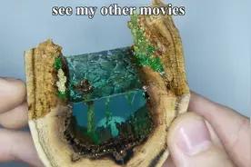 用树脂做一个海底景观