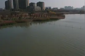 航拍合肥柏堰湖：合肥人再添周末休闲好去处 高新区打造的新公园视频封面