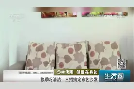 生活圈：布艺沙发难清洗？试试这三招，快捷方便、干净如新，厉害视频封面
