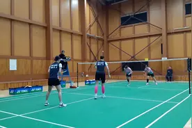 韩国京畿道市级女双比赛  你们市里的比赛和这个比有的打吗？视频封面