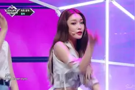 韩国歌手-金请夏很少有这样的单眼皮美女，身材真是一绝视频封面