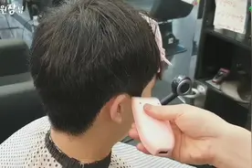 当客人叫你修修不剪短，用这个方法准不错，供剪发参考