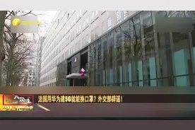 法国用华为建5G就能换口罩？外交部辟谣！