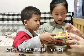 玩具拆箱：好可爱的彩泥套装，姐姐做迷你小蛋糕，还给弟弟过生日视频封面
