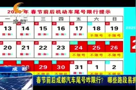 春节前后成都汽车限号政策有何变化？哪些路段容易堵车？视频封面