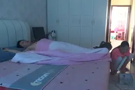 叫老公起床的新方法，大家可以借鉴。