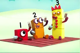 儿童益智动画：跟漂亮数字学习三法则视频封面