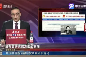 中国社科院金融研究所副所长落马视频封面