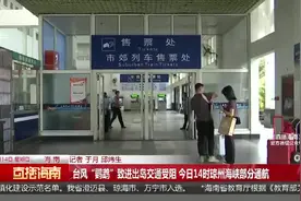 台风“鹦鹉”致进出岛交通受阻 今日14时琼州海峡部分通航视频封面