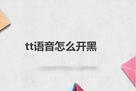 tt语音怎么开黑