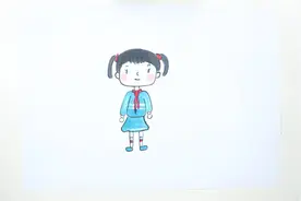 怎么画简笔小学生视频封面
