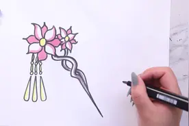 古装发簪怎么画视频封面