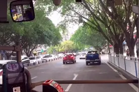 重庆公交看街景7，697路汽博到空港环港路，穿越渝北两路老城视频封面