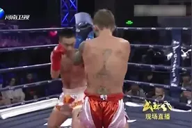 2016全球功夫盛典，炸药杨茁挨1拳还2拳，1局KO对手|武林风0123视频封面