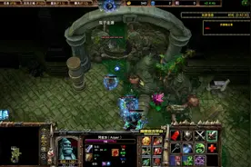 魔兽争霸：可以永久增加生命值的死亡骑士，踏入沉沦的古城！视频封面