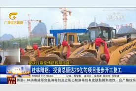 桂林阳朔：投资总额达26亿的项目逐步开工复工|法治最前线02027视频封面