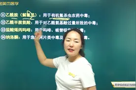 中毒解救药：重金属、氰化物、酒精中毒等14种常用药物拮抗解毒药视频封面