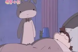 蜡笔小新：妮妮诡异的兔子玩偶复活了，阴森森的视频封面