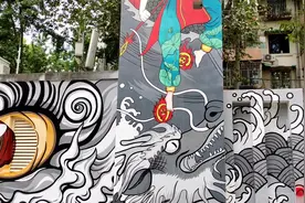 成都玉林小区看新奇，变形金刚站街，哪吒不闹海而是闹什么？视频封面