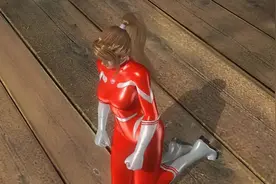 女版奥特曼大战毒液？在DOA中，摔跤就是这么玩的视频封面