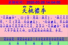 成语接龙：用“势倾朝野”开始新的一轮接龙视频封面