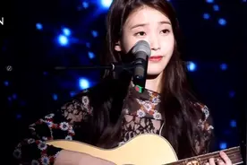 抖音最火韩国明星“iu”演唱中文民谣《斑马斑马》